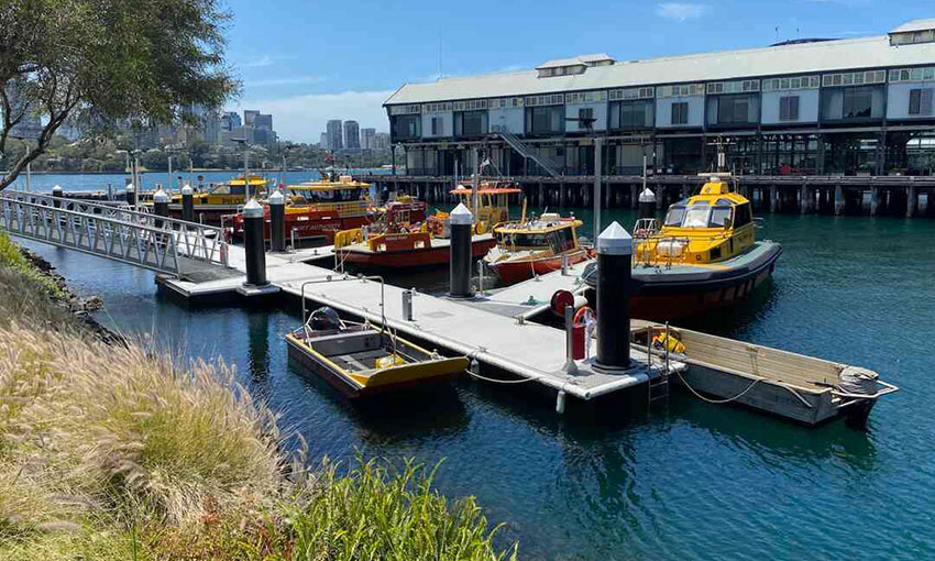 PANSW unveils new pontoon in Sydney Harbour