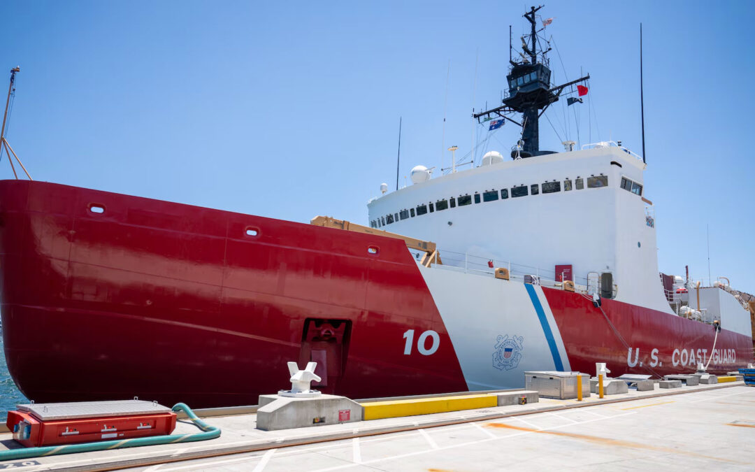 US heavy icebreaker departs Australia for Antarctic