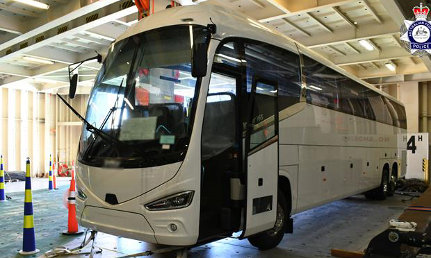 Men jailed for cocaine bus import plot