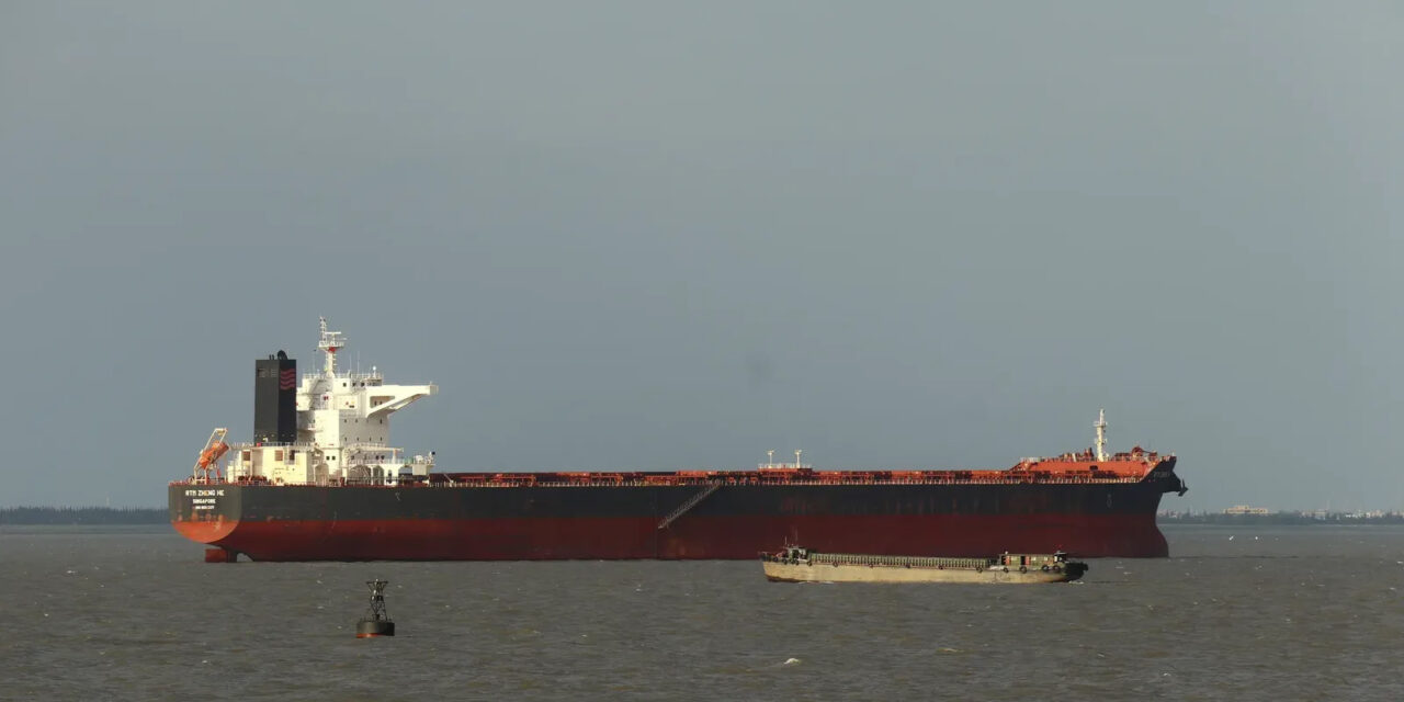 Seafarer confirmed missing off Rio Tinto bulker