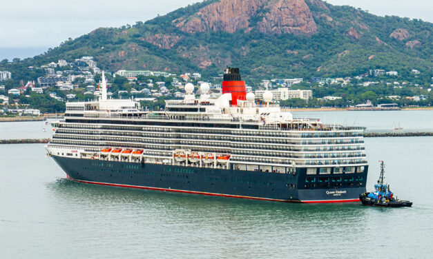 Townsville welcomes biggest cruise ship in upgraded channel