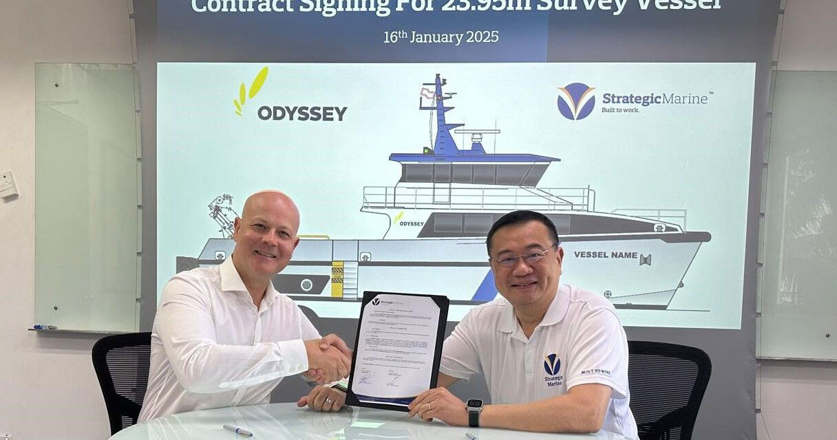 Strategic Marine inks contract with Odyssey Group