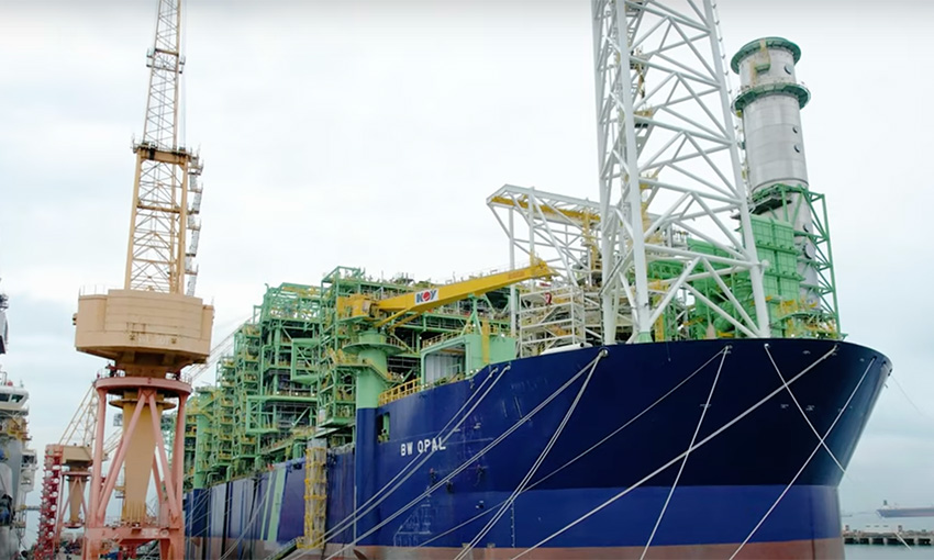 Barossa FPSO named in Singapore - Daily Cargo News