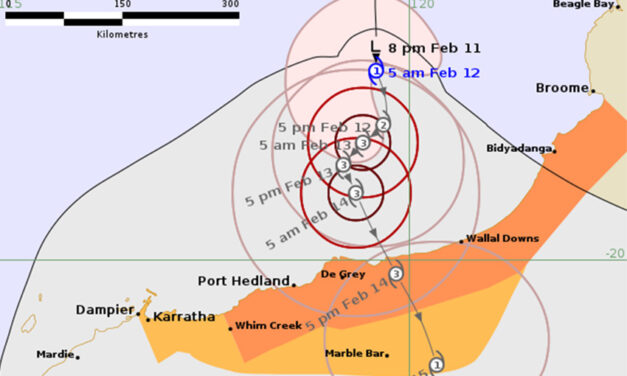 Cyclone Zelia threat to Port Hedland