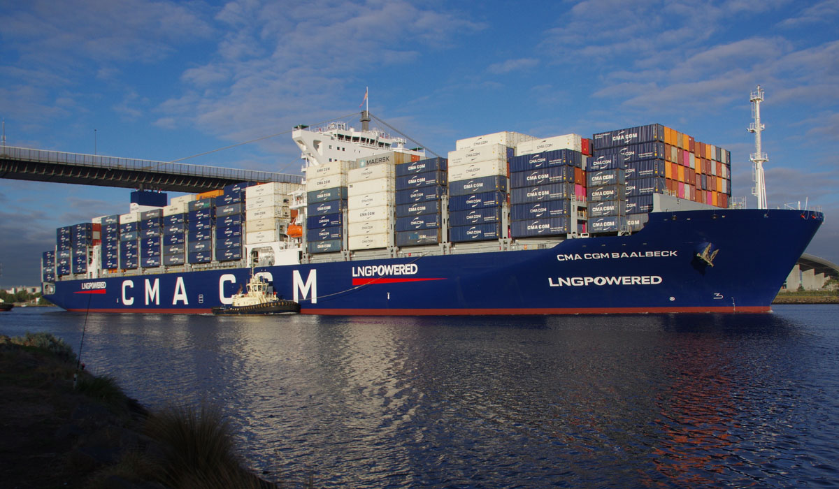 LNG power debuts in Aust container trades