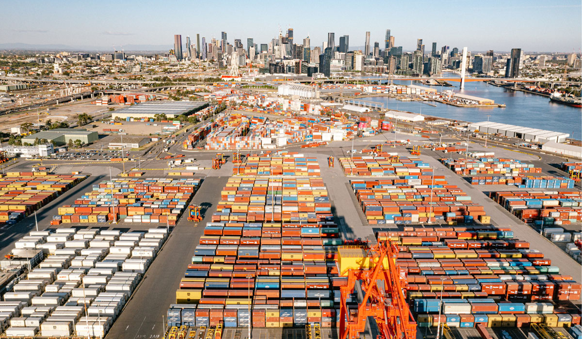 Melbourne container volumes highest ever recorded