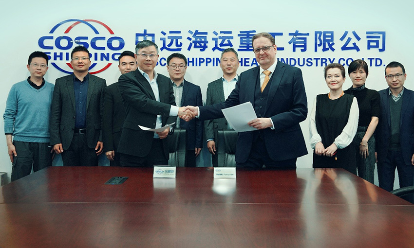 Norsepower partners with COSCO on rotor sails